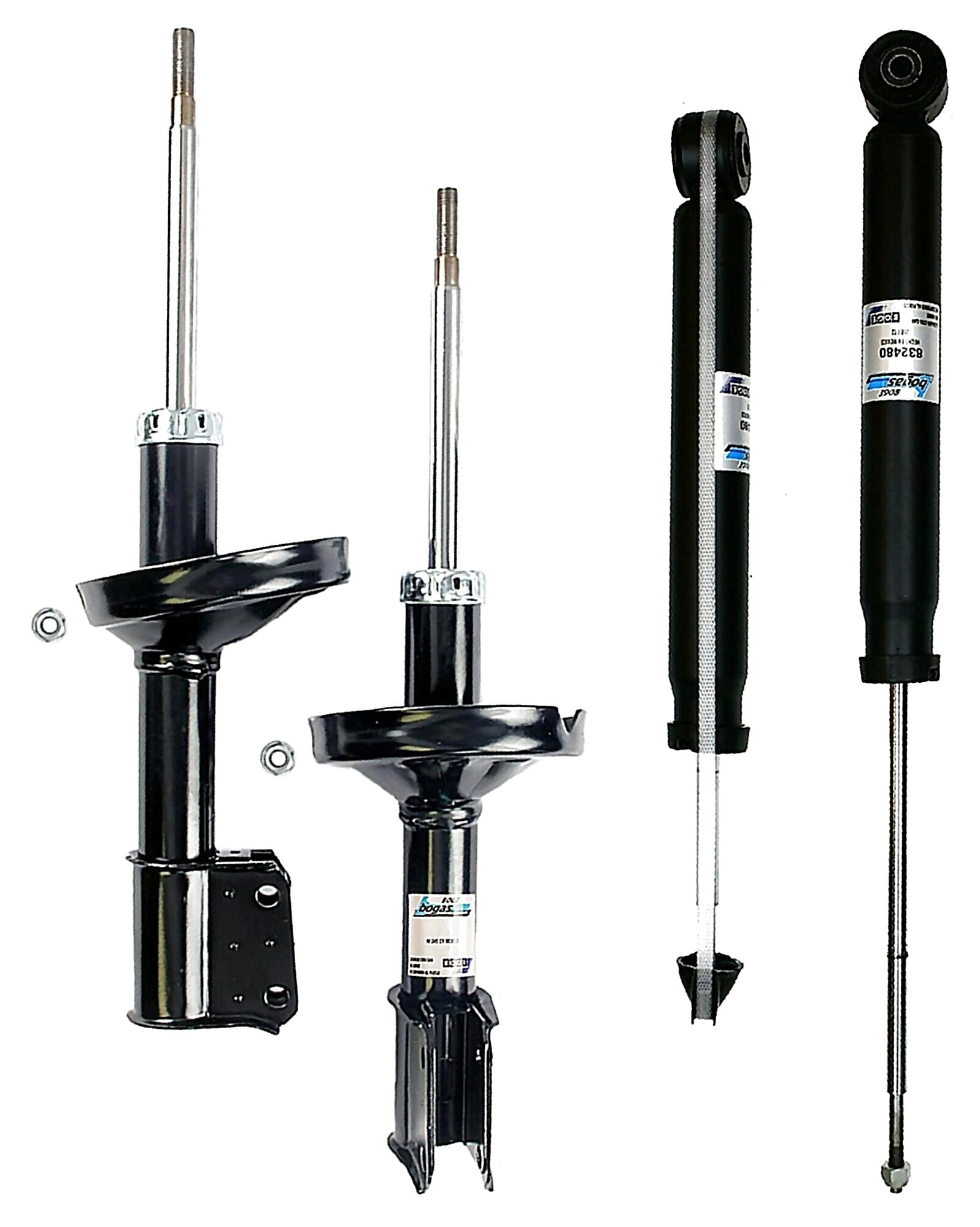 Kit De 4 Amortiguadores Gas Bogas FWD