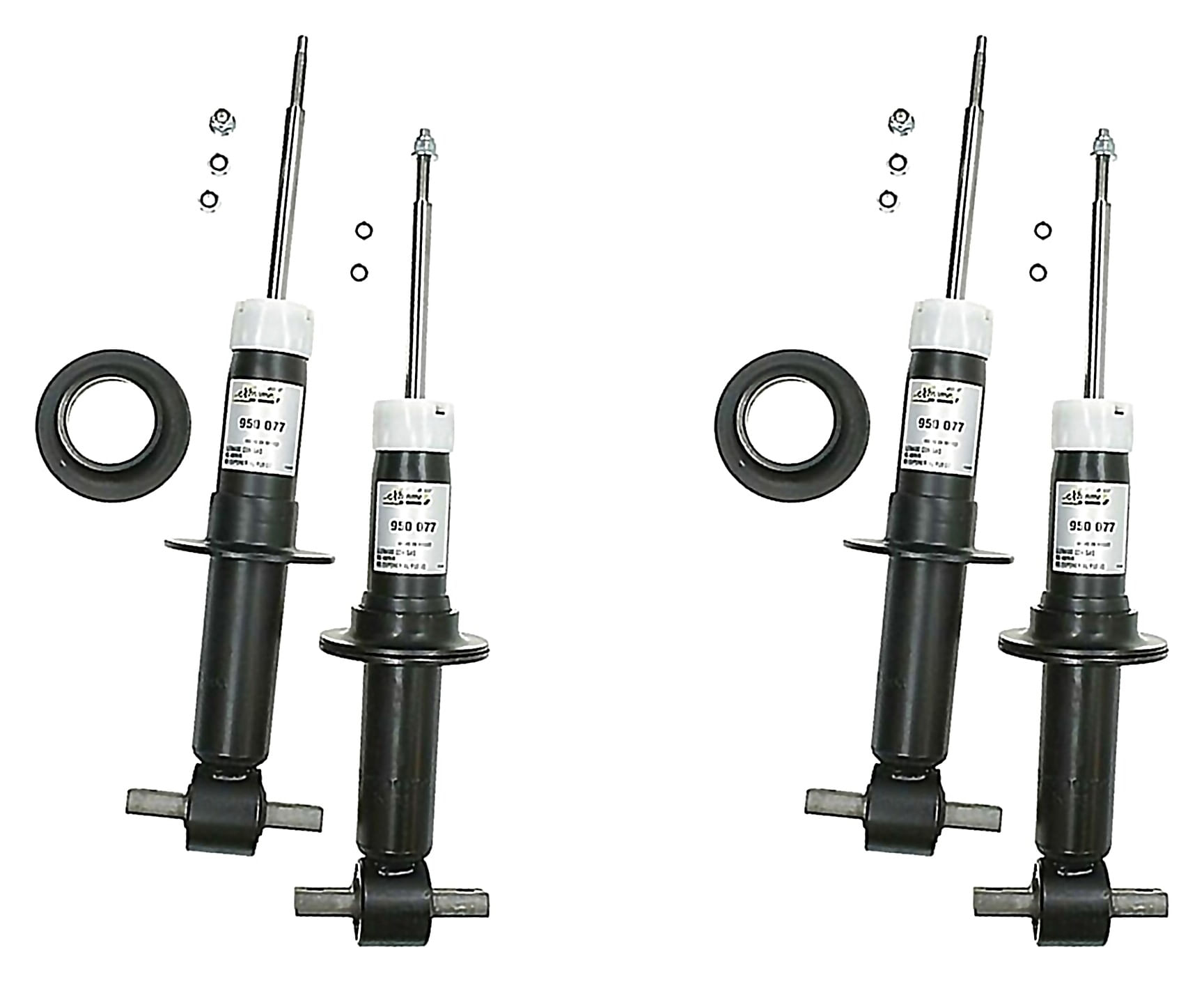 Kit De 4 Amortiguadores Gas eXtreme 4WD, AWD, RWD