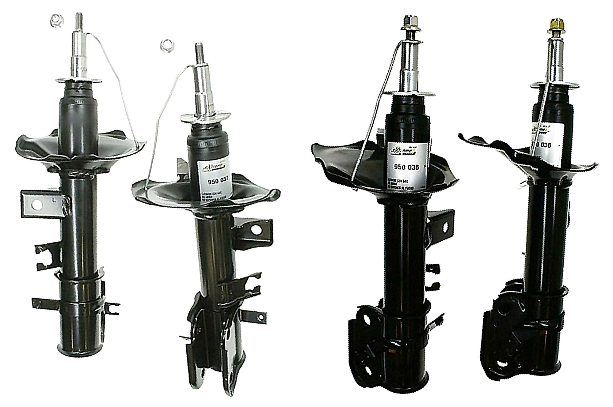Kit De 4 Amortiguadores Gas eXtreme 4WD, RWD