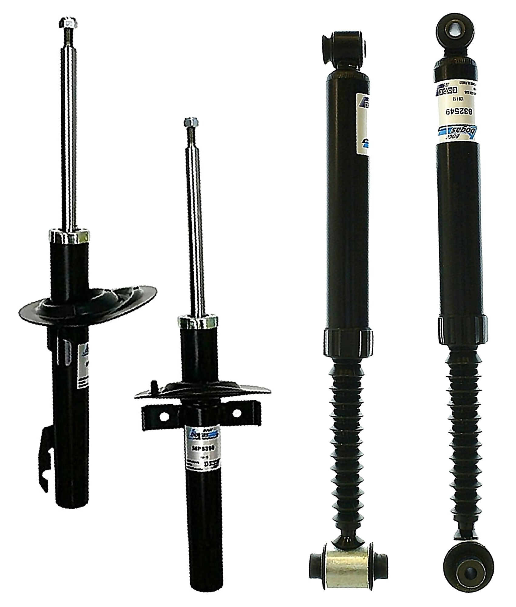 Kit De 4 Amortiguadores Gas Bogas FWD