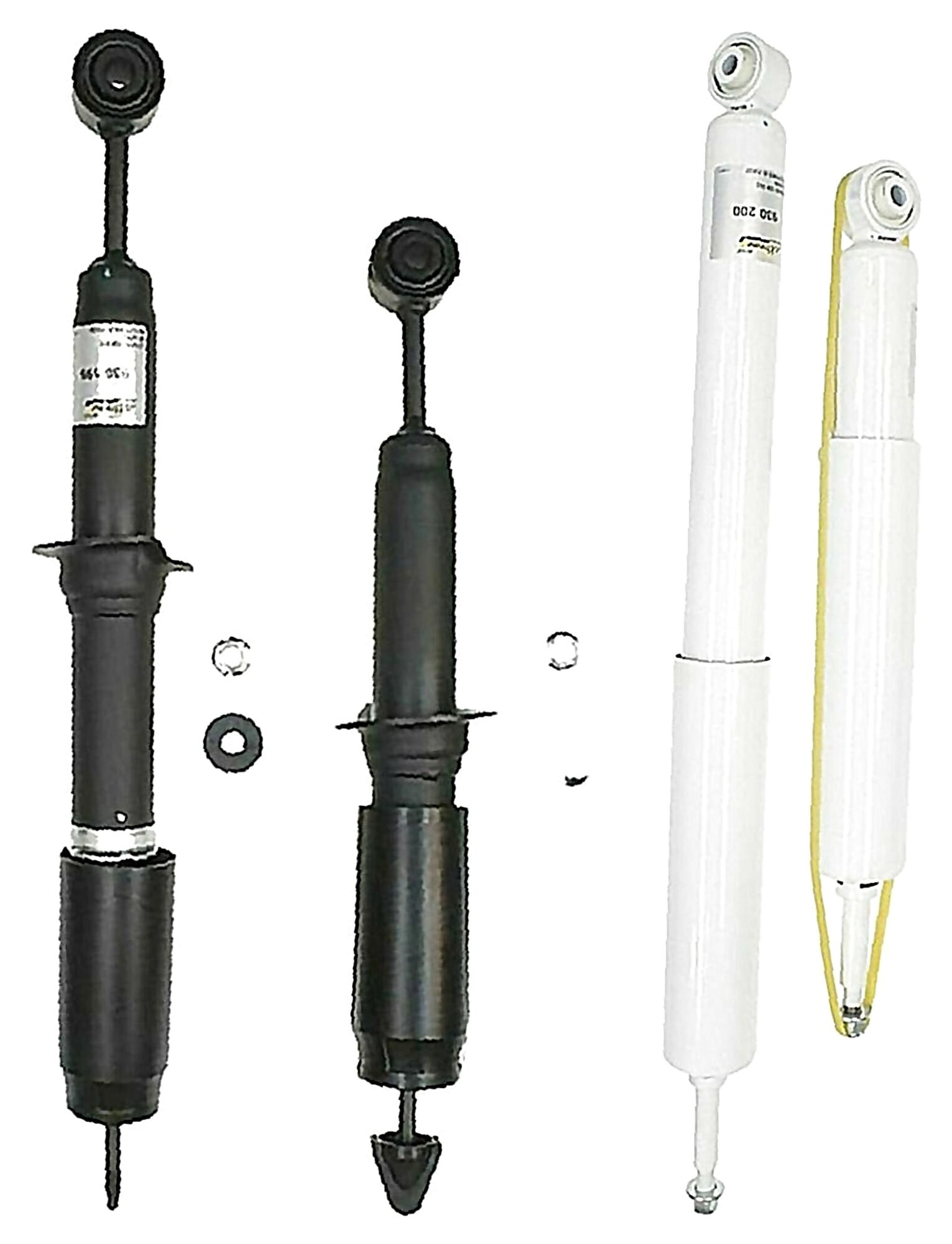 Kit De 4 Amortiguadores Gas eXtreme 4WD, RWD