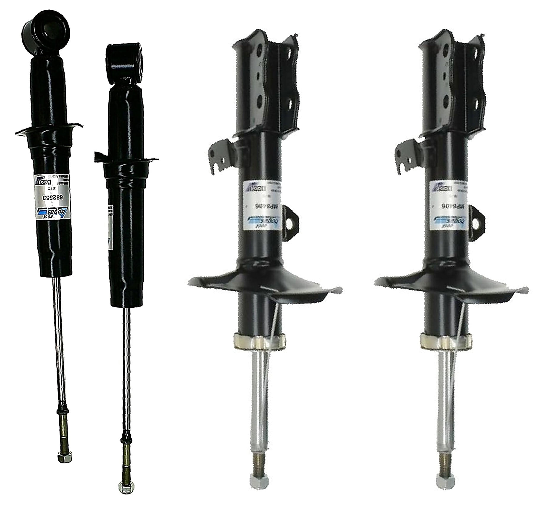 Kit De 4 Amortiguadores Gas Bogas FWD