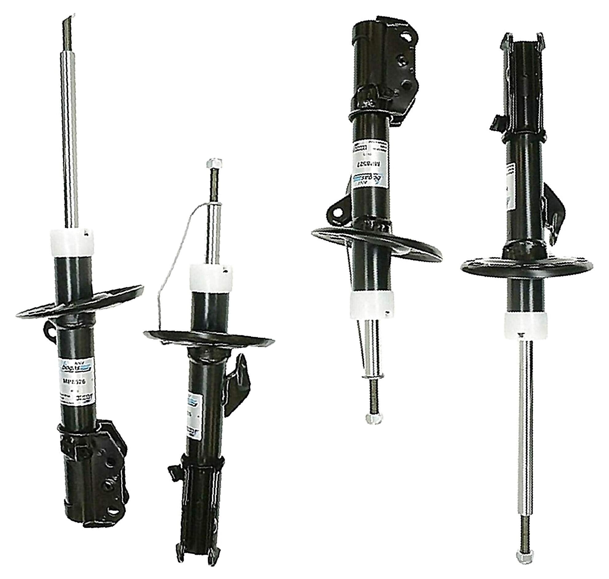 Kit De 4 Amortiguadores Gas Bogas FWD