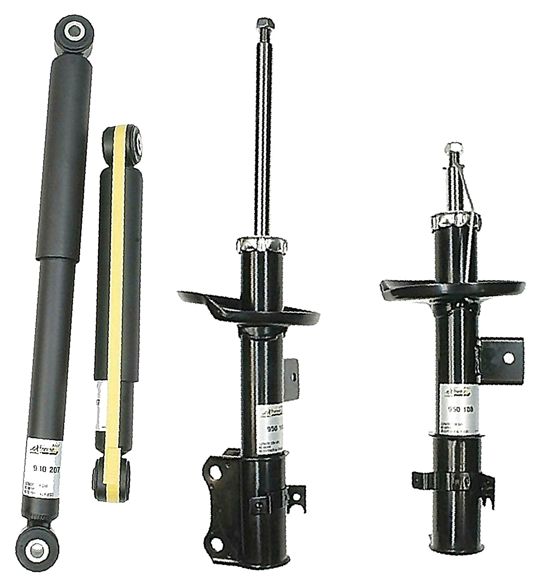 Kit De 4 Amortiguadores Gas eXtreme 4WD, AWD, FWD, RWD