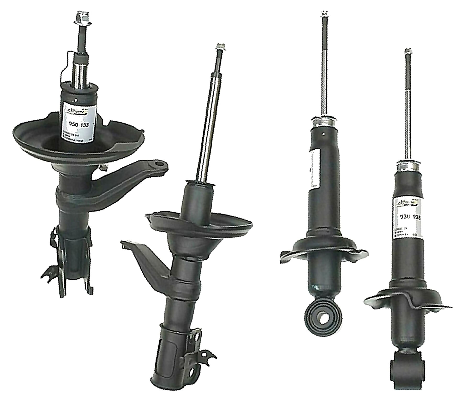 Kit De 4 Amortiguadores Gas eXtreme 4WD, FWD