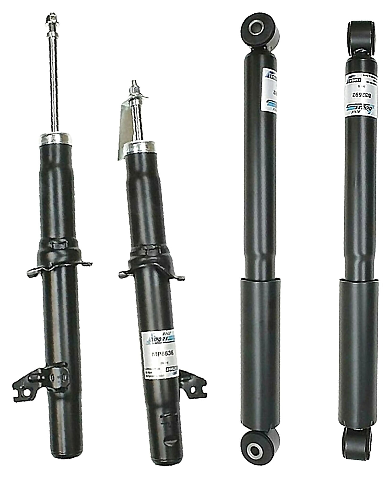 Kit De 4 Amortiguadores Gas Bogas FWD