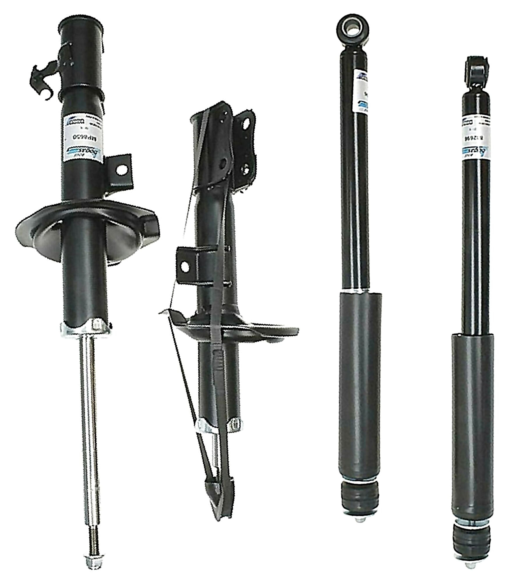 Kit De 4 Amortiguadores Gas Bogas FWD