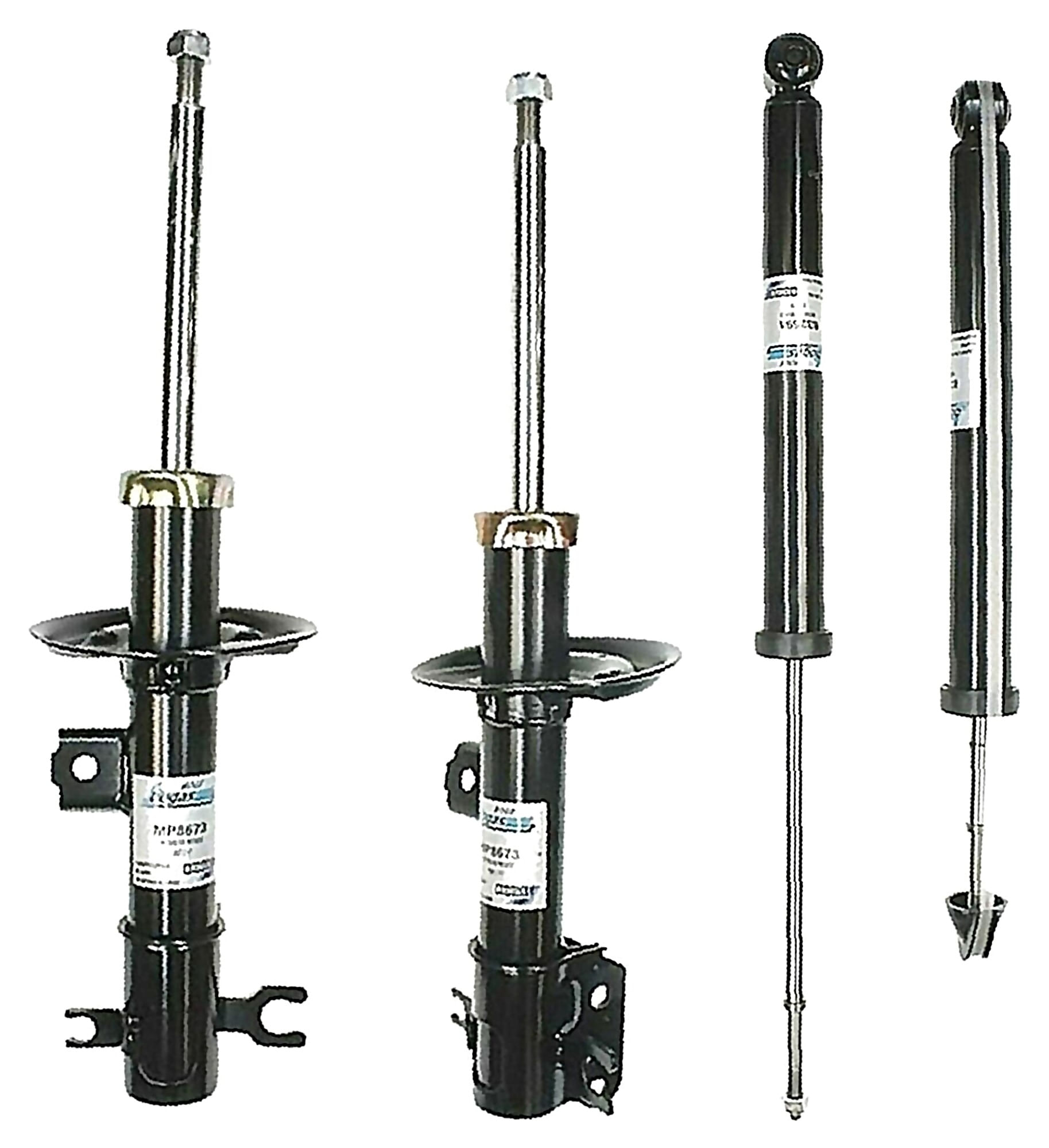 Kit De 4 Amortiguadores Gas Bogas FWD