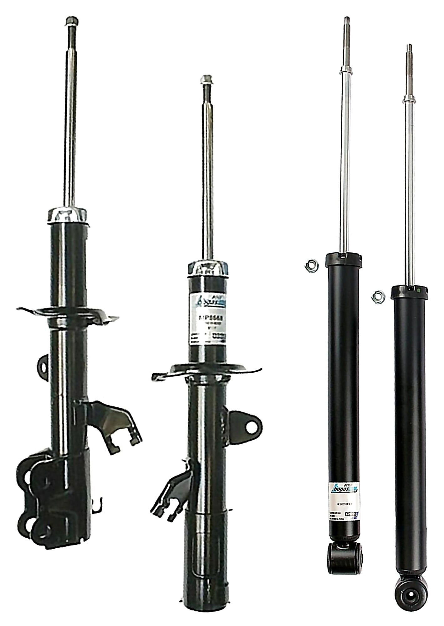 Kit De 4 Amortiguadores Gas Bogas FWD