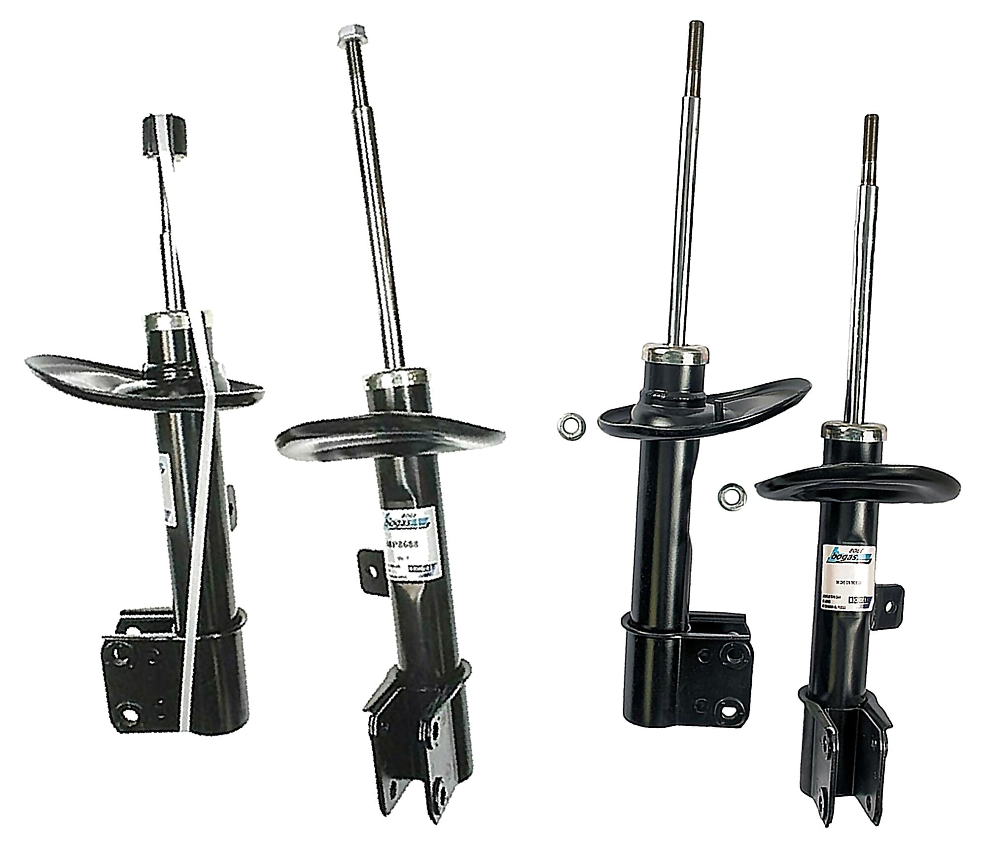 Kit De 4 Amortiguadores Gas Bogas FWD