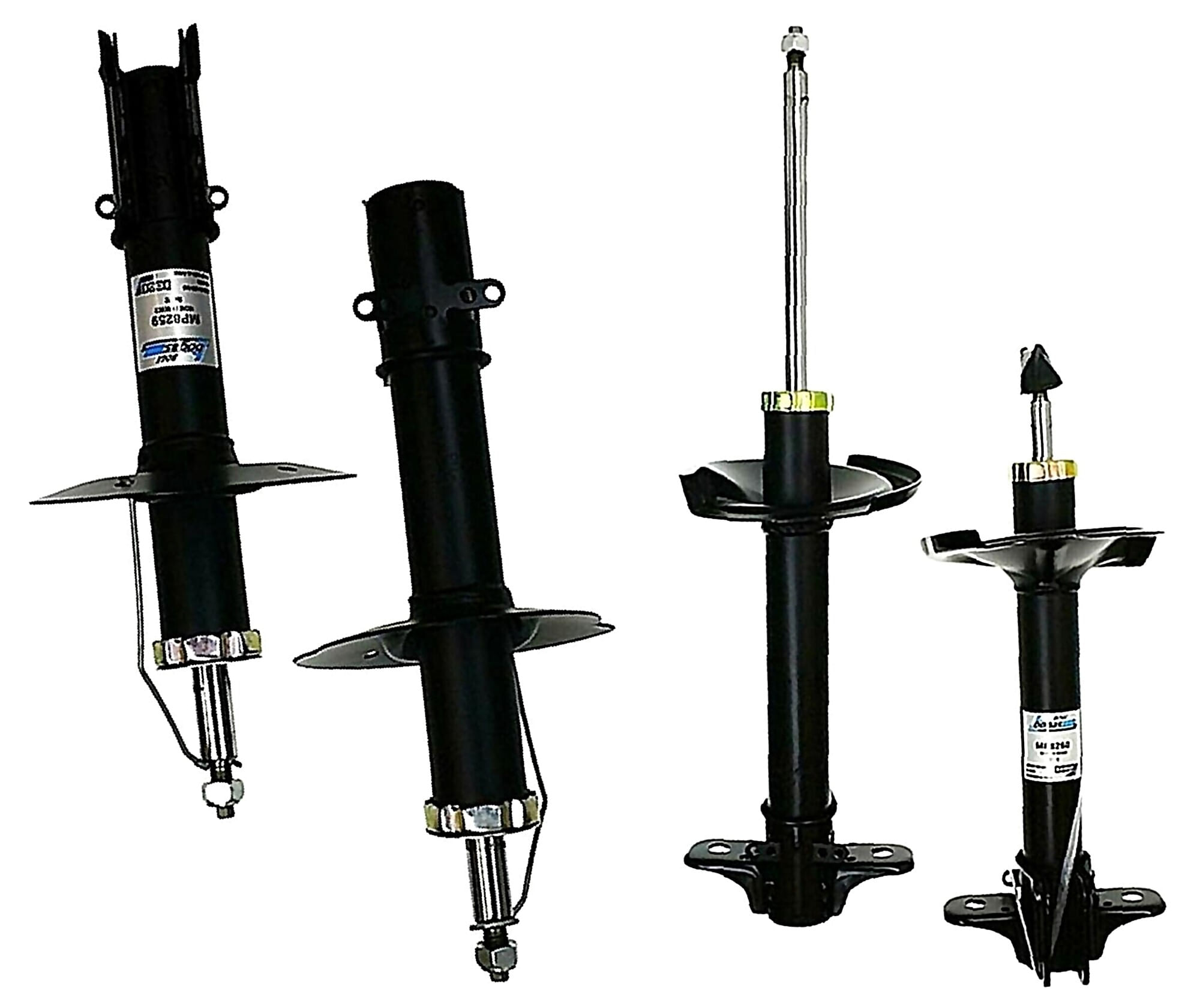 Kit De 4 Amortiguadores Gas Bogas FWD