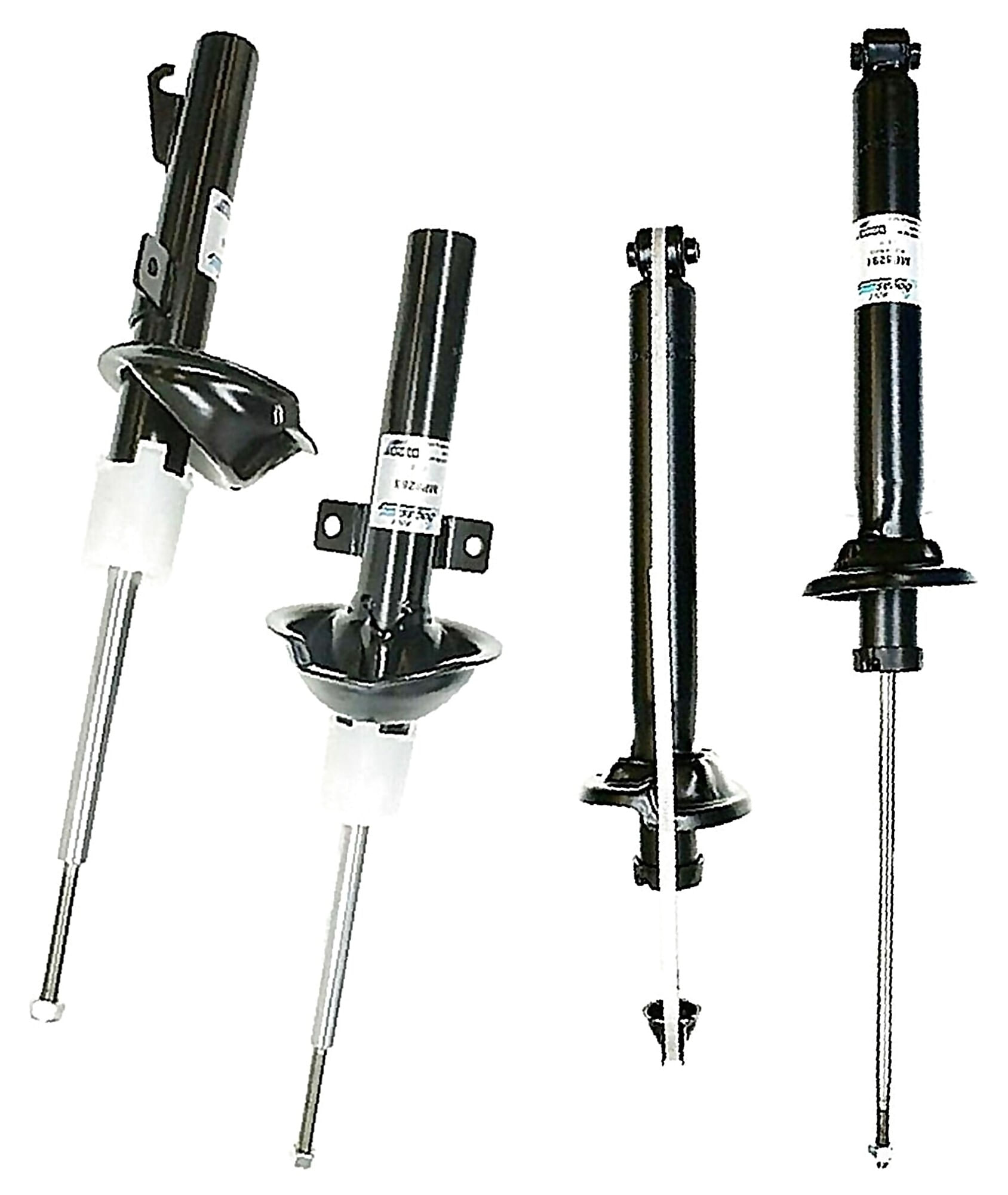 Kit De 4 Amortiguadores Gas Bogas FWD
