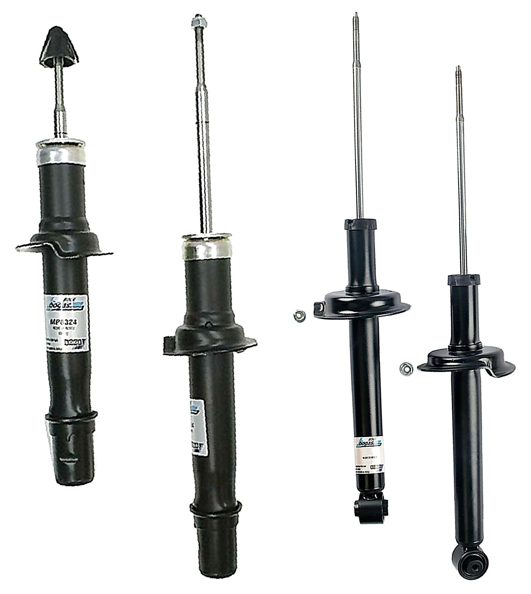 Kit De 4 Amortiguadores Gas Bogas FWD