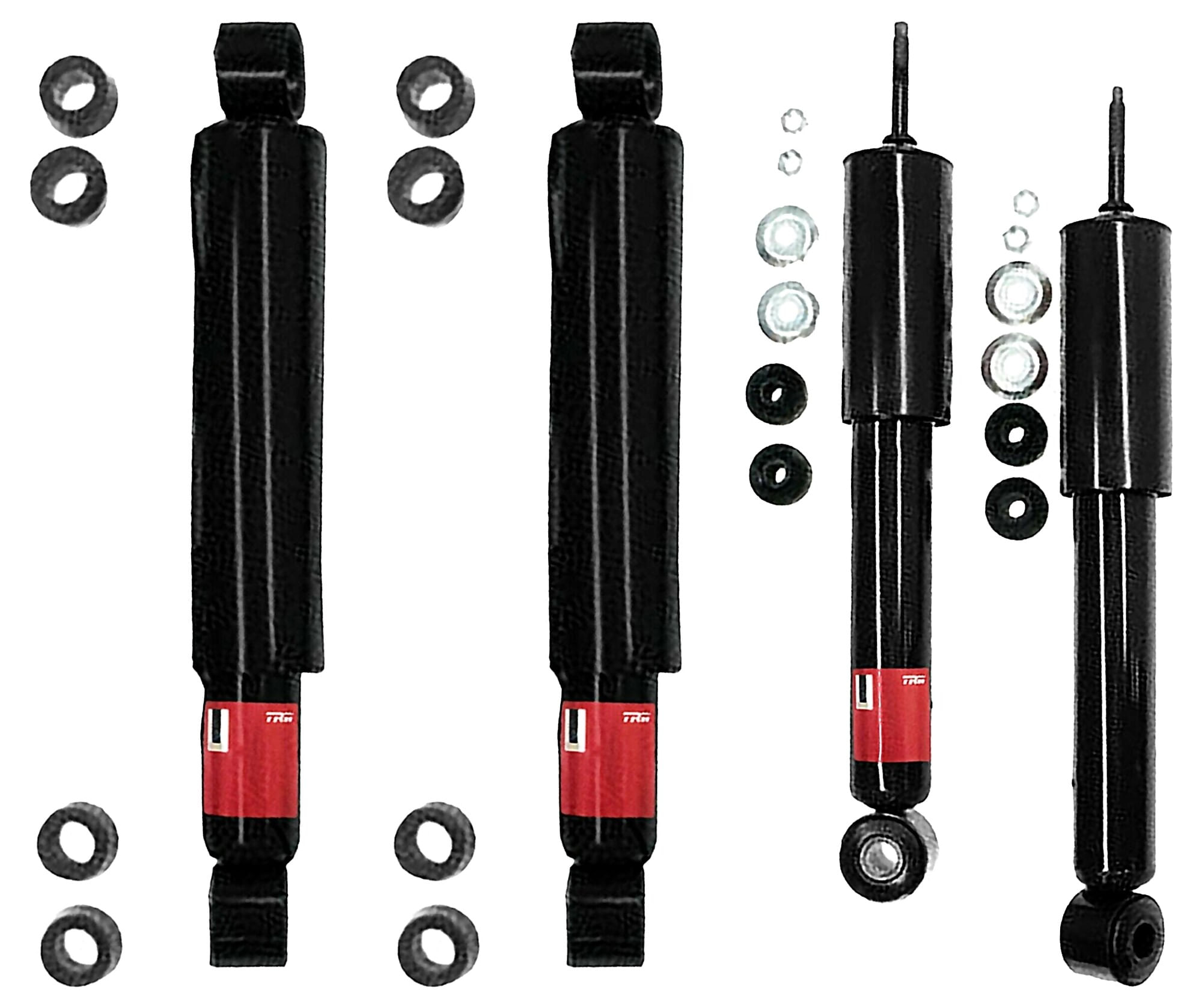 Kit De 4 Amortiguadores Gas 4WD, RWD