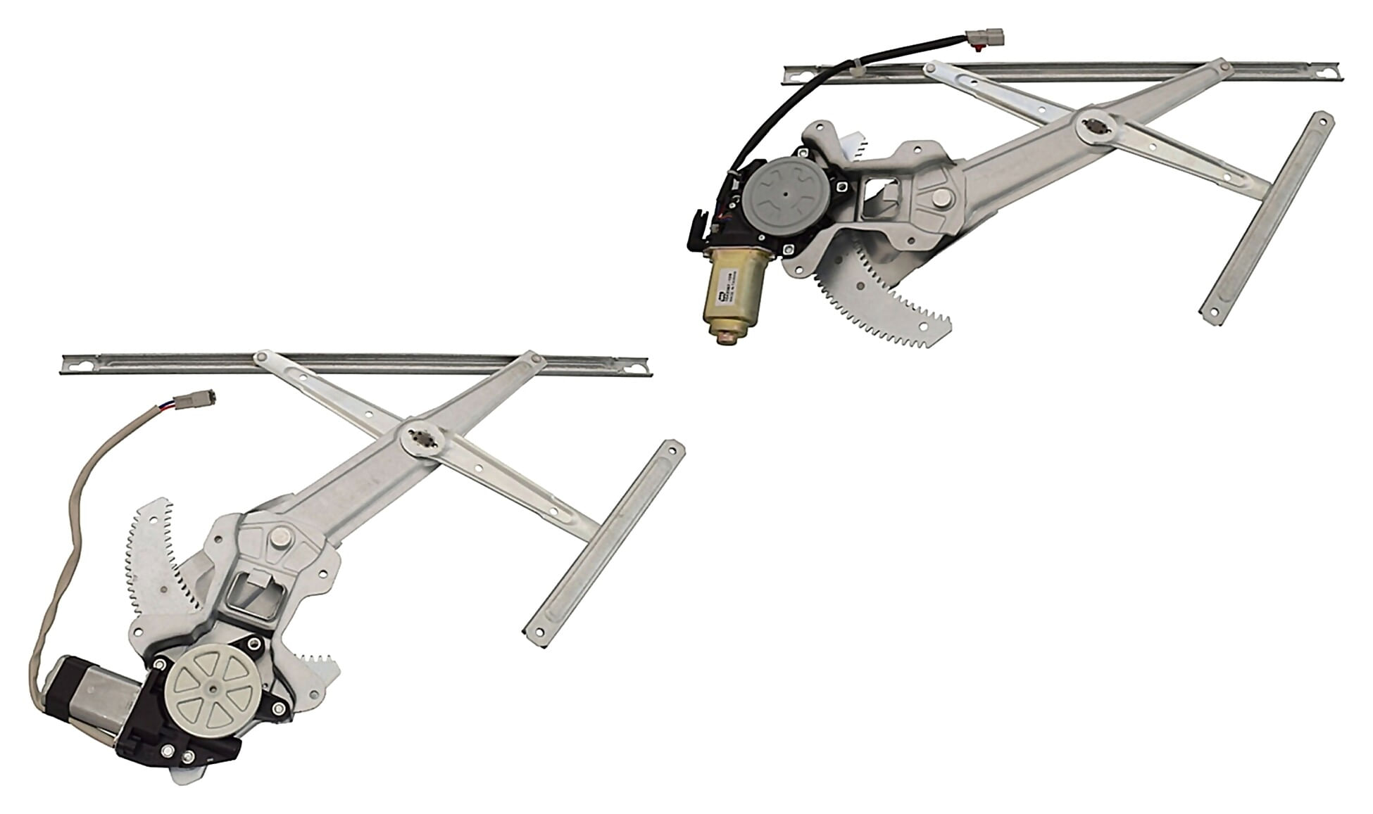 Par De Elevadores De Cristal Delanteros Con Motor