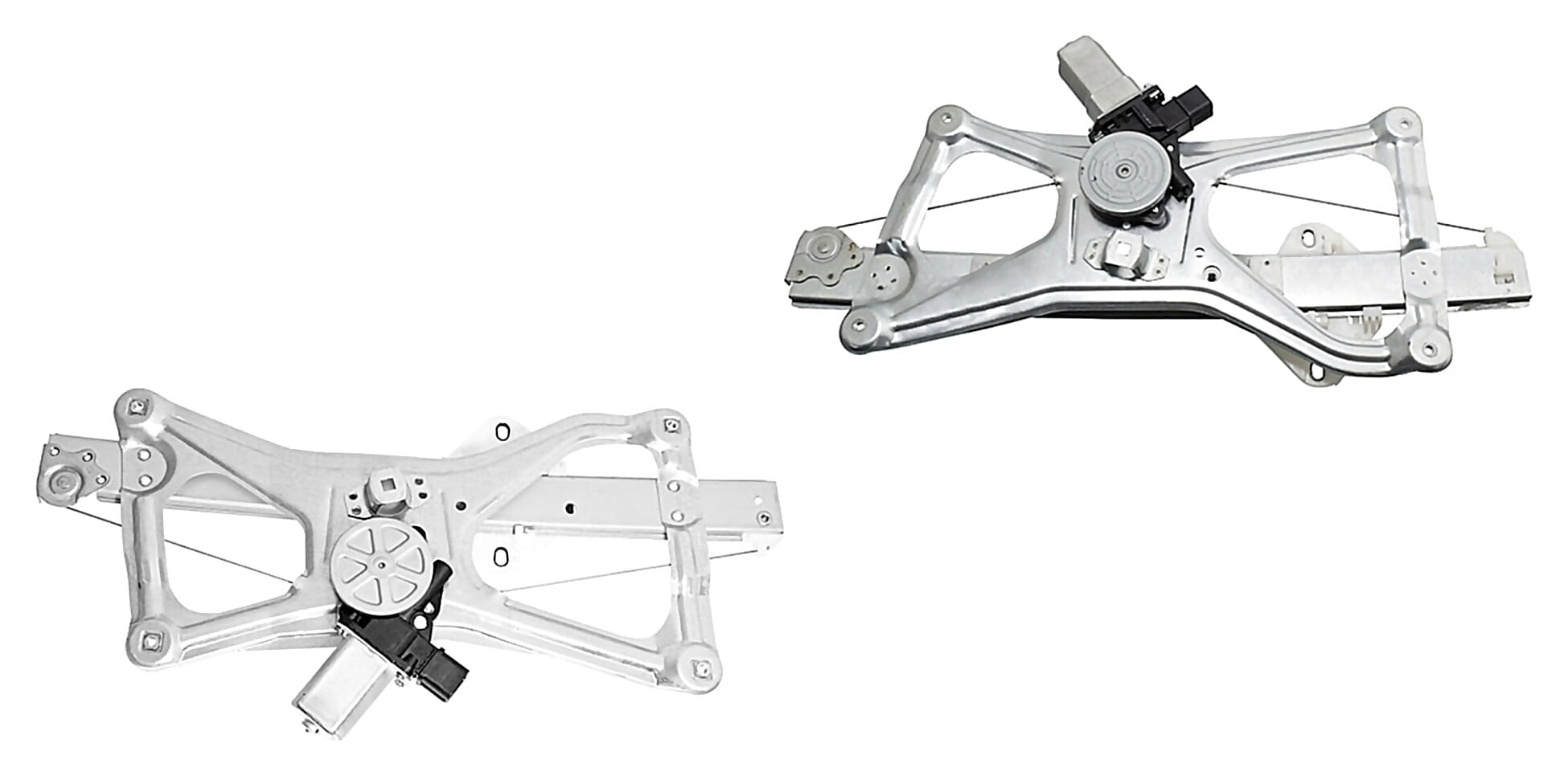 Par De Elevadores De Cristal Delanteros Con Motor