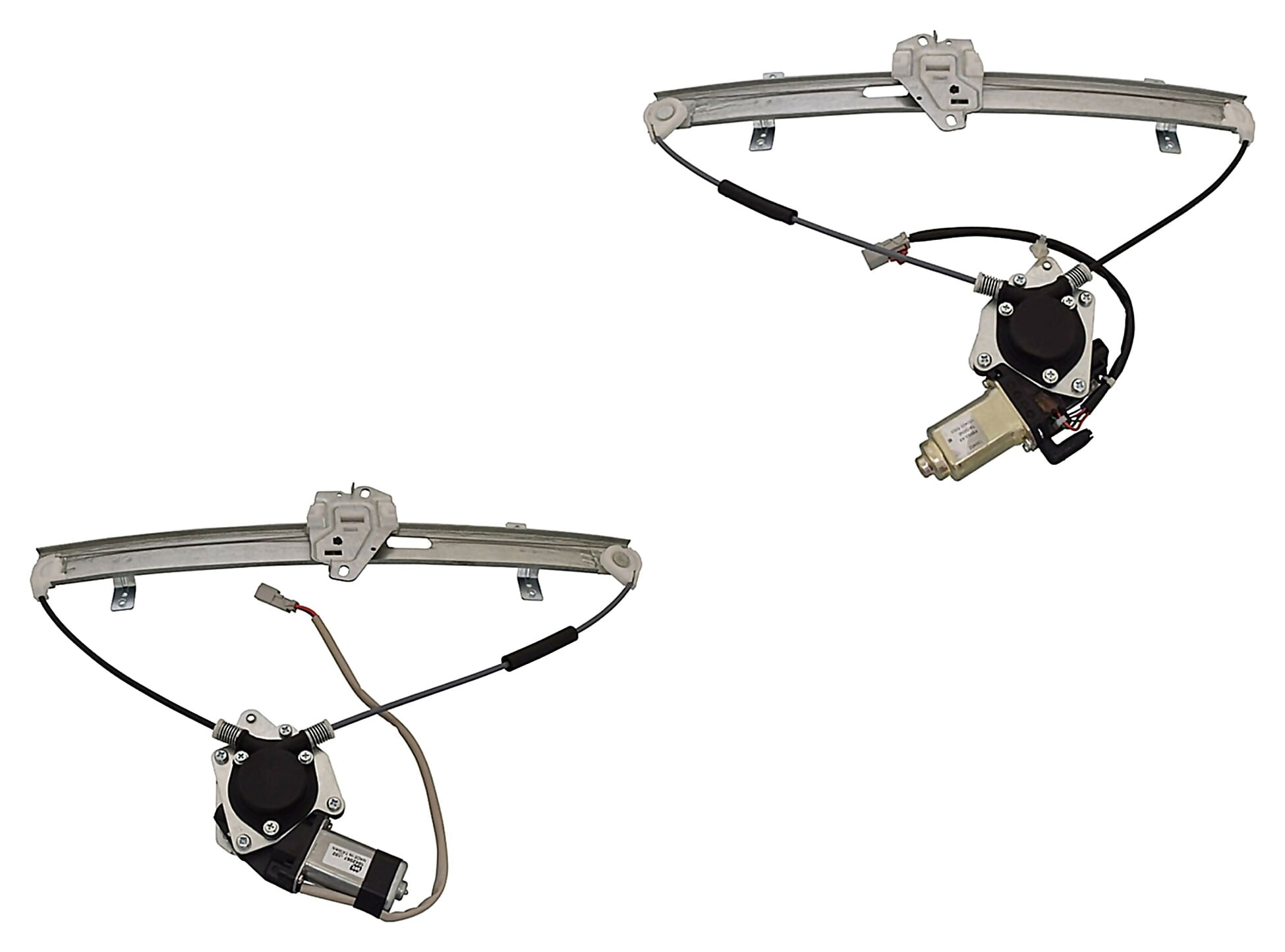 Par De Elevadores De Cristal Delanteros Con Motor