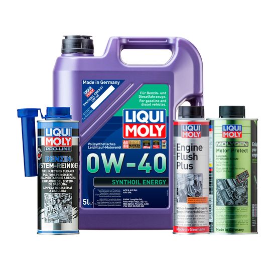 liqui-moly-kit-de-aceite-synthoil-energy-0w40-enjuague-de-motor-y-aditivos-motor-protect-molygen-y-pro-line-0