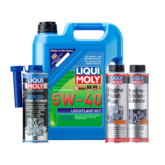 liqui-moly-kit-de-aceite-leichtlauf-hc7-5w40-enjuague-de-motor-y-aditivos-hydro-stossel-y-pro-line-0