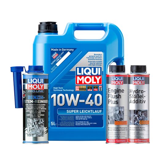 liqui-moly-kit-de-aceite-super-leichtlauf-10w40-enjuague-de-motor-y-aditivos-hydro-stossel-y-pro-line-0
