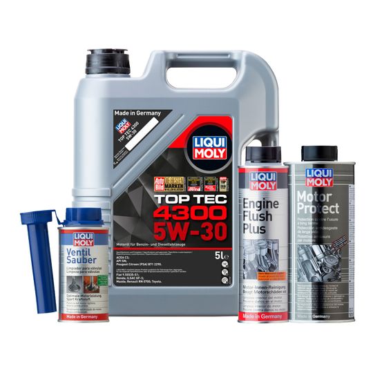 liqui-moly-kit-de-aceite-top-tec-4300-5w30-enjuague-de-motor-y-aditivos-motor-protect-y-ventil-sauber-0 liqui-moly-kit-de-aceite-top-tec-4300-5w30-enjuague-de-motor-y-aditivos-motor-protect-y-ventil-sauber-0