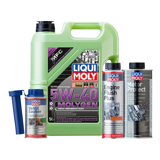 liqui-moly-kit-de-aceite-molygen-5w40-enjuague-de-motor-y-aditivos-motor-protect-y-ventil-sauber-0