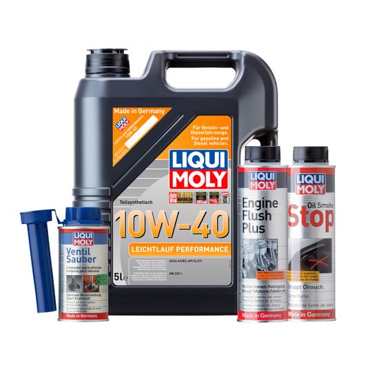 liqui-moly-kit-de-aceite-leichtlauf-10w40-enjuague-de-motor-y-aditivos-oil-smoke-stop-y-ventil-sauber-0