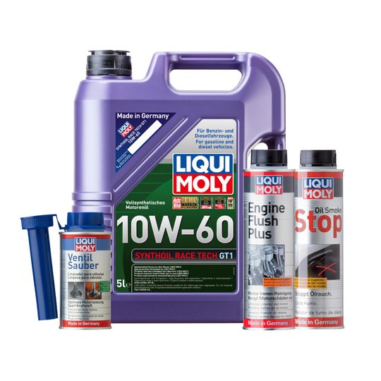 liqui-moly-kit-de-aceite-synthoil-race-10w60-enjuague-de-motor-y-aditivos-oil-smoke-stop-y-ventil-sauber-0