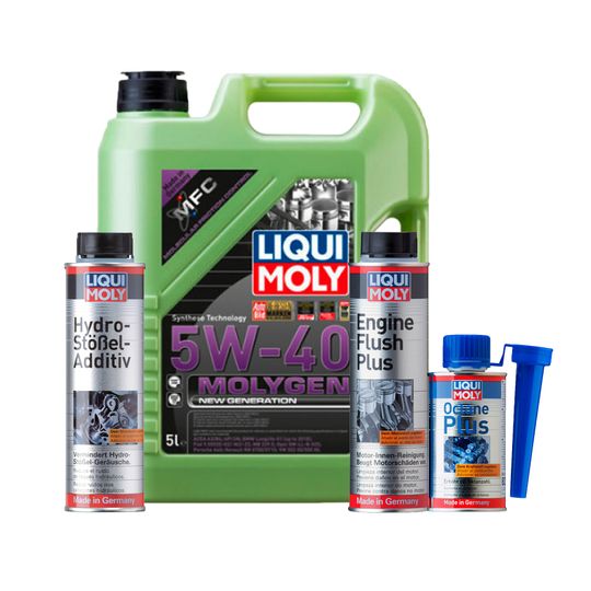 liqui-moly-kit-de-aceite-molygen-5w40-enjuague-de-motor-y-aditivos-hydro-stossel-y-octane-plus-0