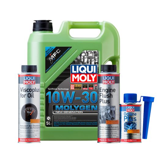 liqui-moly-kit-de-aceite-molygen-10w30-enjuague-de-motor-y-aditivos-viscoplus-y-octane-plus-0