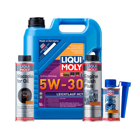 liqui-moly-kit-de-aceite-leichtlauf-hc7-5w30-enjuague-de-motor-y-aditivos-viscoplus-y-octane-plus-0