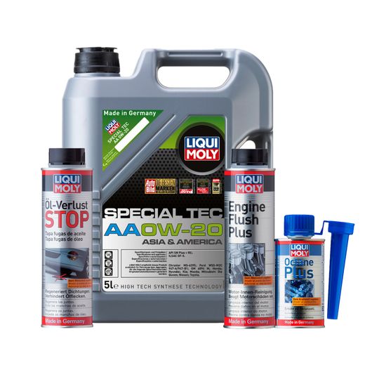 liqui-moly-kit-de-aceite-special-tec-aa-0w20-enjuague-de-motor-y-aditivos-oel-verlust-stop-y-octane-plus-0