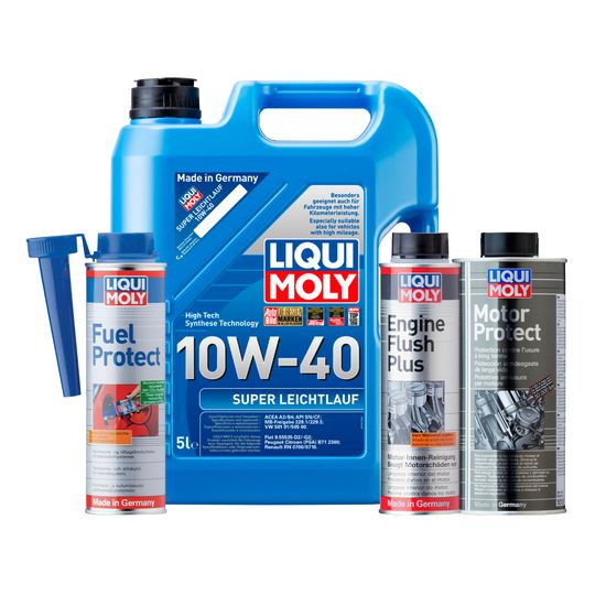 liqui-moly-kit-de-aceite-super-leichtlauf-10w40-enjuague-de-motor-y-aditivos-motor-protect-y-fuel-protect-0