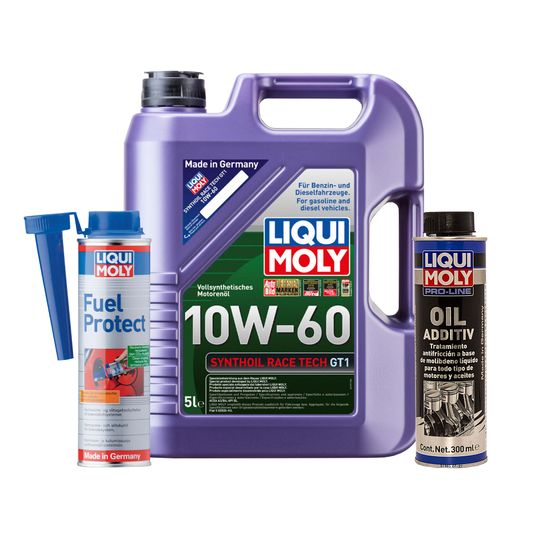 liqui-moly-kit-de-aceite-synthoil-race-tech-gt1-10w60-y-aditivos-pro-line-oil-additiv-y-fuel-protect-0