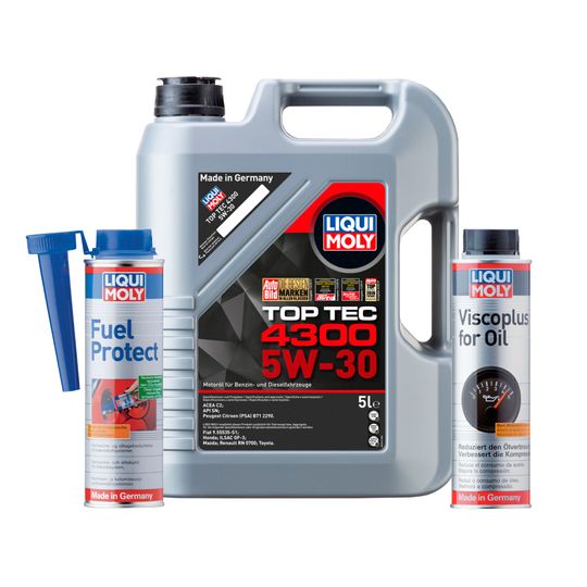 liqui-moly-kit-de-aceite-top-tec-4300-5w30-y-aditivos-viscoplus-y-fuel-protect-0 liqui-moly-kit-de-aceite-top-tec-4300-5w30-y-aditivos-viscoplus-y-fuel-protect-0