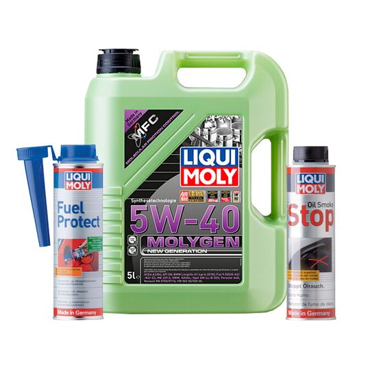 liqui-moly-kit-de-aceite-molygen-new-generation-5w40-y-aditivos-oil-smoke-stop-y-fuel-protect-0 liqui-moly-kit-de-aceite-molygen-new-generation-5w40-y-aditivos-oil-smoke-stop-y-fuel-protect-0