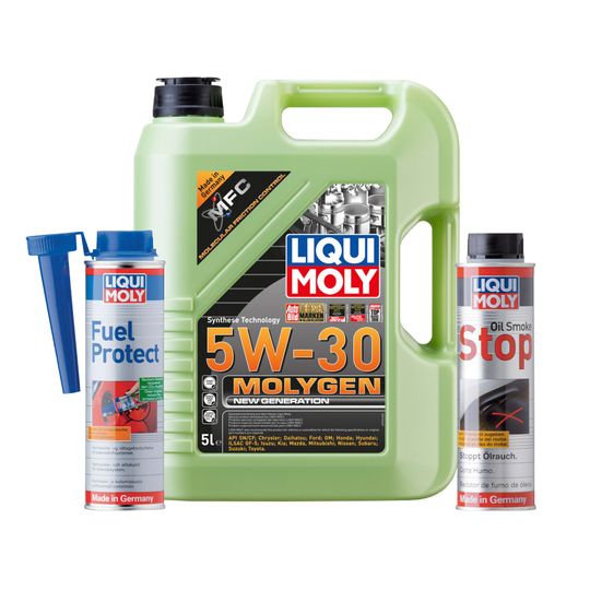 liqui-moly-kit-de-aceite-molygen-new-generation-5w30-y-aditivos-oil-smoke-stop-y-fuel-protect-0