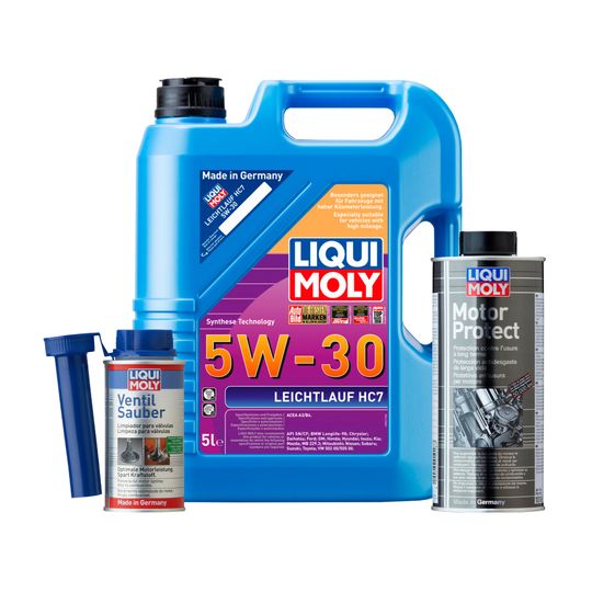 liqui-moly-kit-de-aceite-leichtlauf-hc7-5w30-y-aditivos-motor-protect-y-ventil-sauber-0