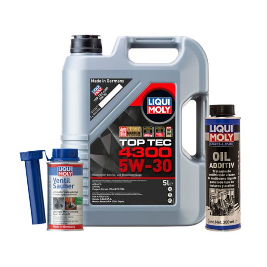 liqui-moly-kit-de-aceite-top-tec-4300-5w30-y-aditivos-pro-line-oil-additiv-y-ventil-sauber-0 liqui-moly-kit-de-aceite-top-tec-4300-5w30-y-aditivos-pro-line-oil-additiv-y-ventil-sauber-0