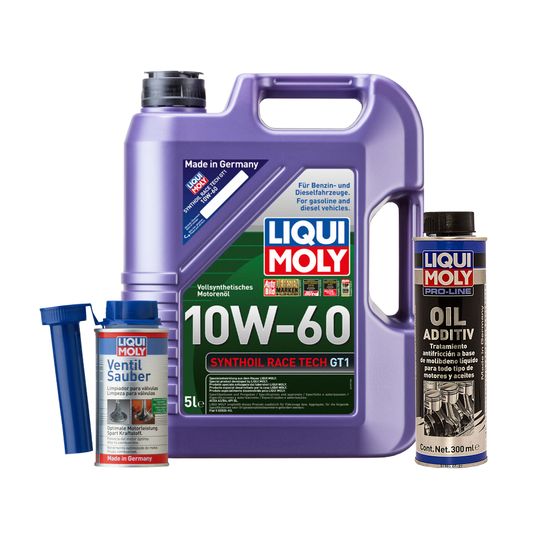 liqui-moly-kit-de-aceite-synthoil-race-tech-gt1-10w60-y-aditivos-pro-line-oil-additiv-y-ventil-sauber-0