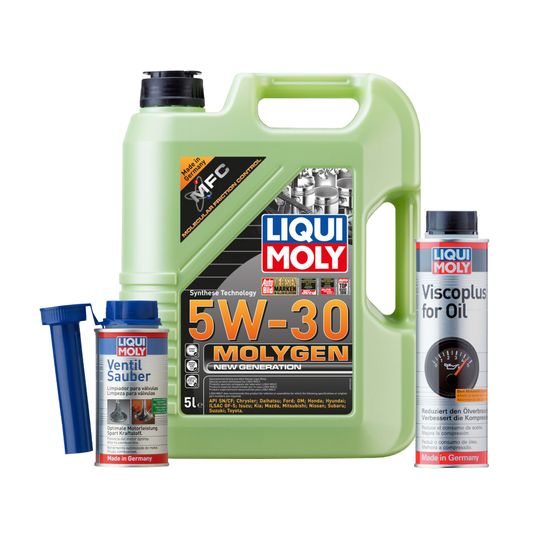 liqui-moly-kit-de-aceite-molygen-new-generation-5w30-y-aditivos-viscoplus-y-ventil-sauber-0