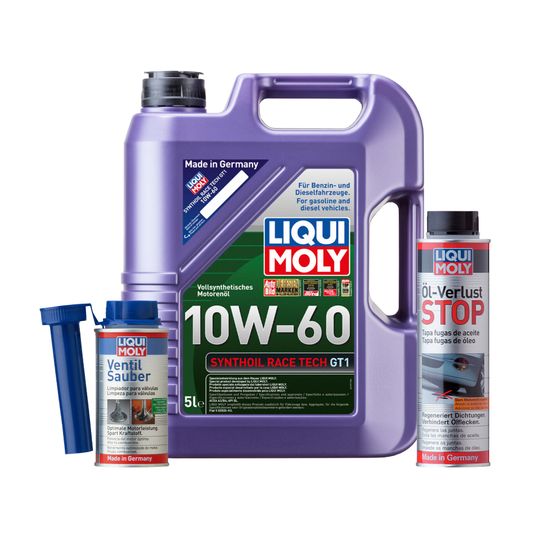 liqui-moly-kit-de-aceite-synthoil-race-tech-gt1-10w60-y-aditivos-oel-verlust-stop-y-ventil-sauber-0