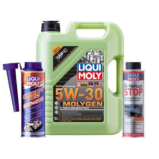 liqui-moly-kit-de-aceite-molygen-new-generation-5w30-y-aditivos-oel-verlust-stop-y-speed-tec-0