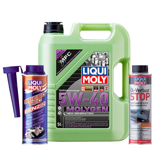 liqui-moly-kit-de-aceite-molygen-new-generation-5w40-y-aditivos-oel-verlust-stop-y-speed-tec-0