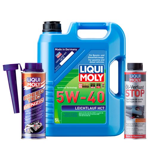 liqui-moly-kit-de-aceite-leichtlauf-hc7-5w40-y-aditivos-oel-verlust-stop-y-speed-tec-0