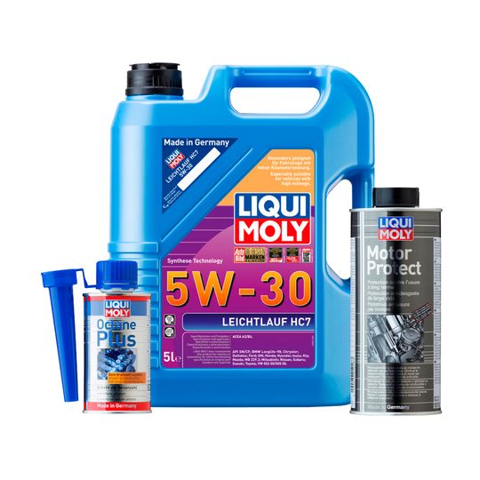 liqui-moly-kit-de-aceite-leichtlauf-hc7-5w30-y-aditivos-motor-protect-y-octane-plus-0