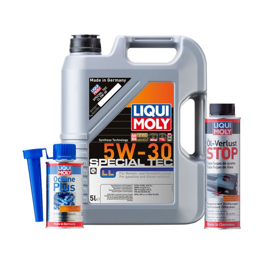 liqui-moly-kit-de-aceite-special-tec-ll-5w30-y-aditivos-oel-verlust-stop-y-octane-plus-0