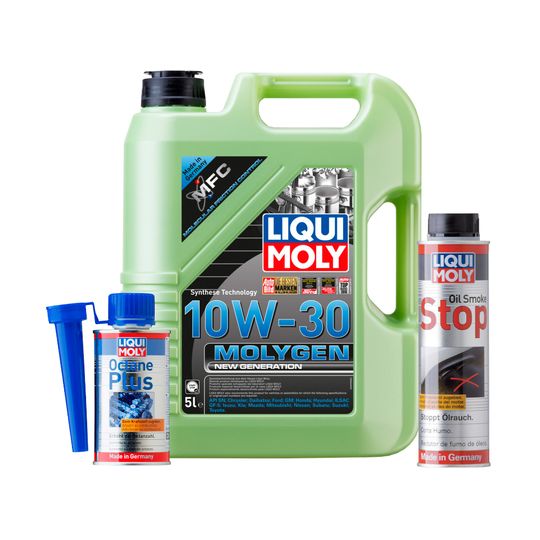liqui-moly-kit-de-aceite-molygen-new-generation-10w30-y-aditivos-oil-smoke-stop-y-octane-plus-0