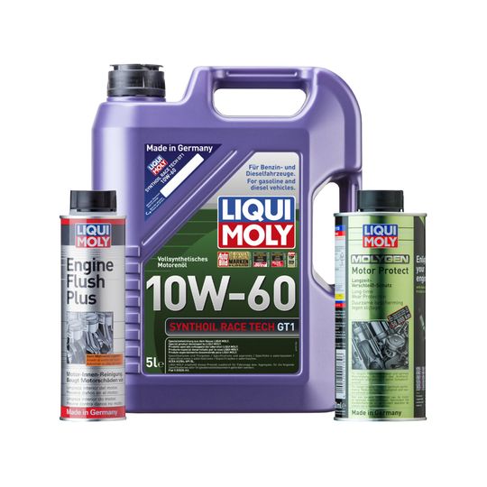liqui-moly-kit-de-aceite-synthoil-race-tech-gt1-10w60-enjuague-de-motor-y-aditivo-motor-protect-molygen-0