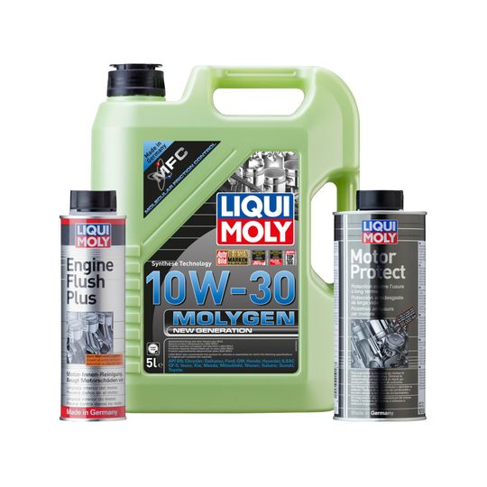liqui-moly-kit-de-aceite-molygen-new-generation-10w30-enjuague-de-motor-y-aditivo-motor-protect-0